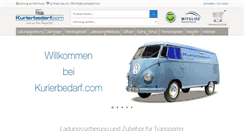 Desktop Screenshot of kurierbedarf.com